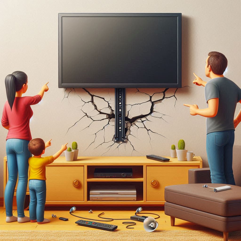 Are TV wall mounts safe?