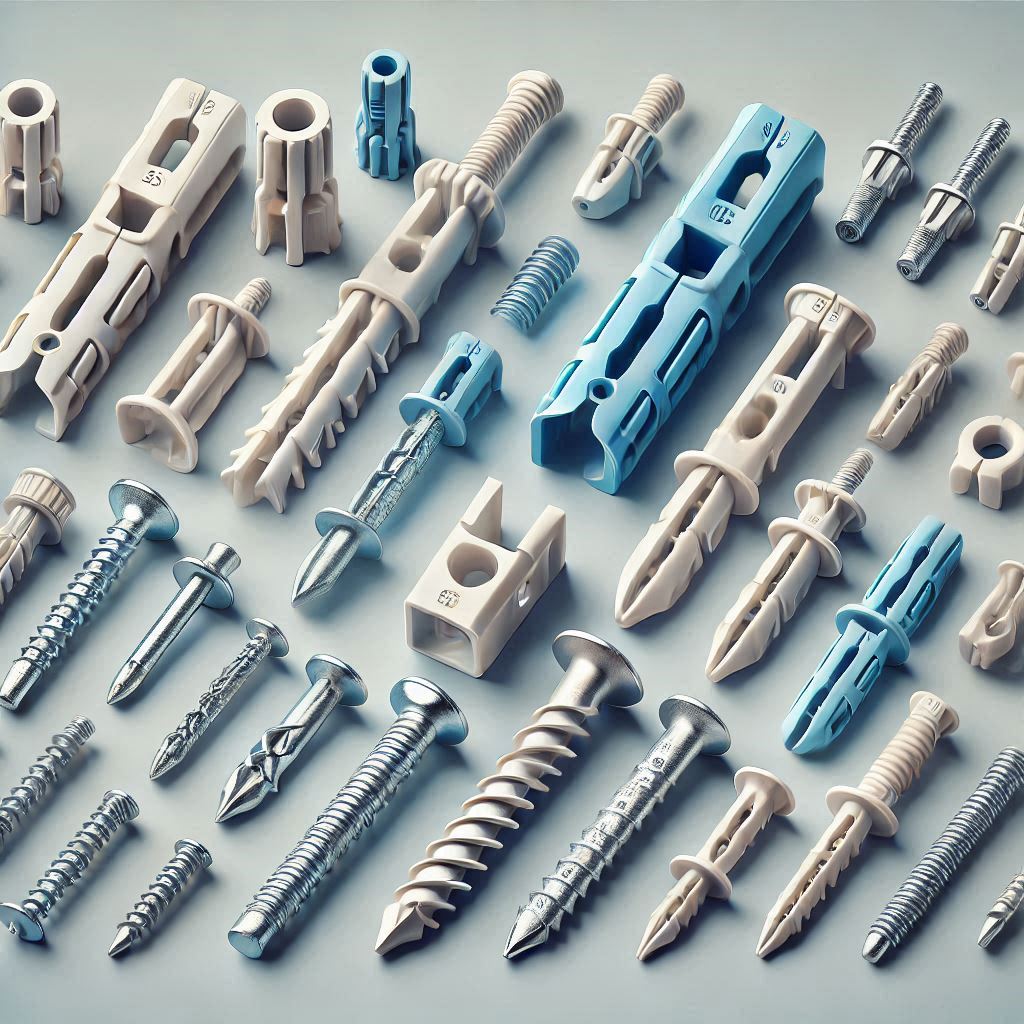 The Different Types of Wall Anchors: Plastic, Toggle, and Expansion Anchors Explained